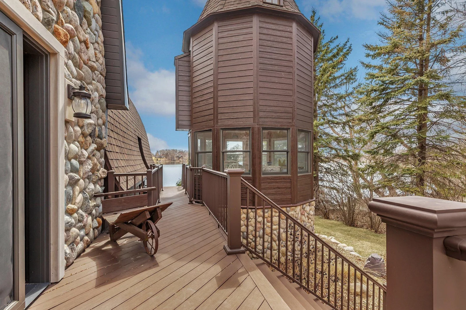 A silo gazebo like no other.
