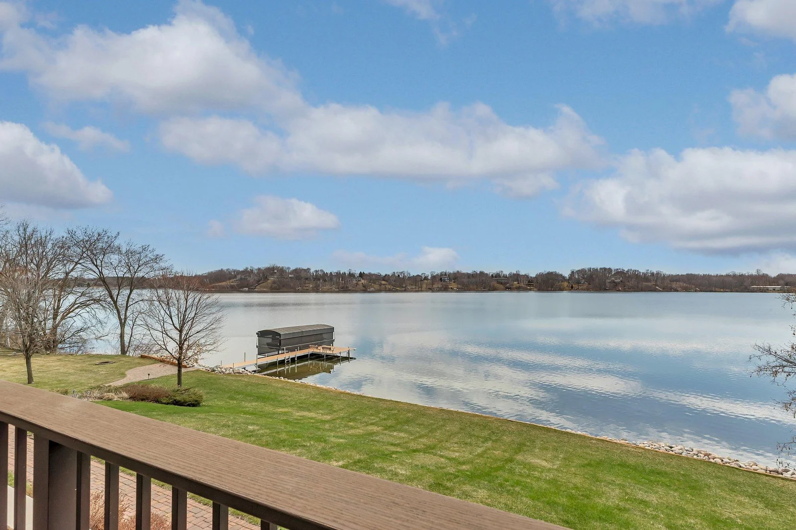 Over 300 feet of pristine Lake Latoka shoreline.