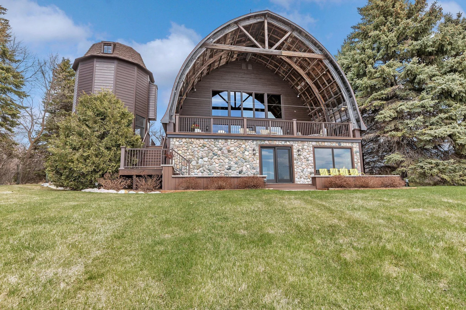 Rustic elegance meets modern design.
