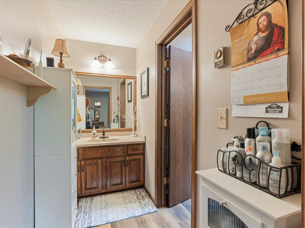Separate Master Bathroom Vanity Area