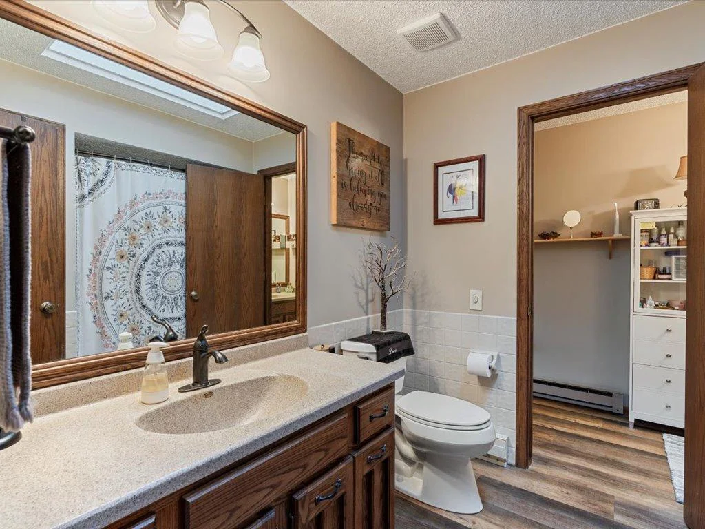 Main Floor walk through bathroom