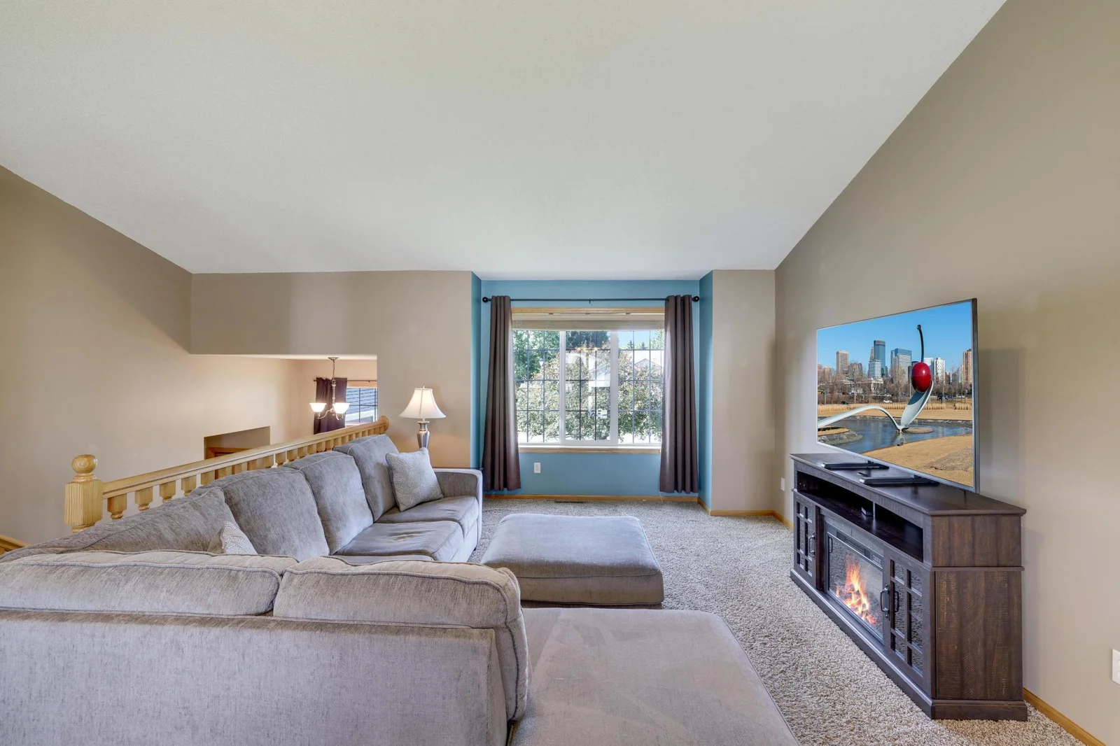 Living Room in Upper Level