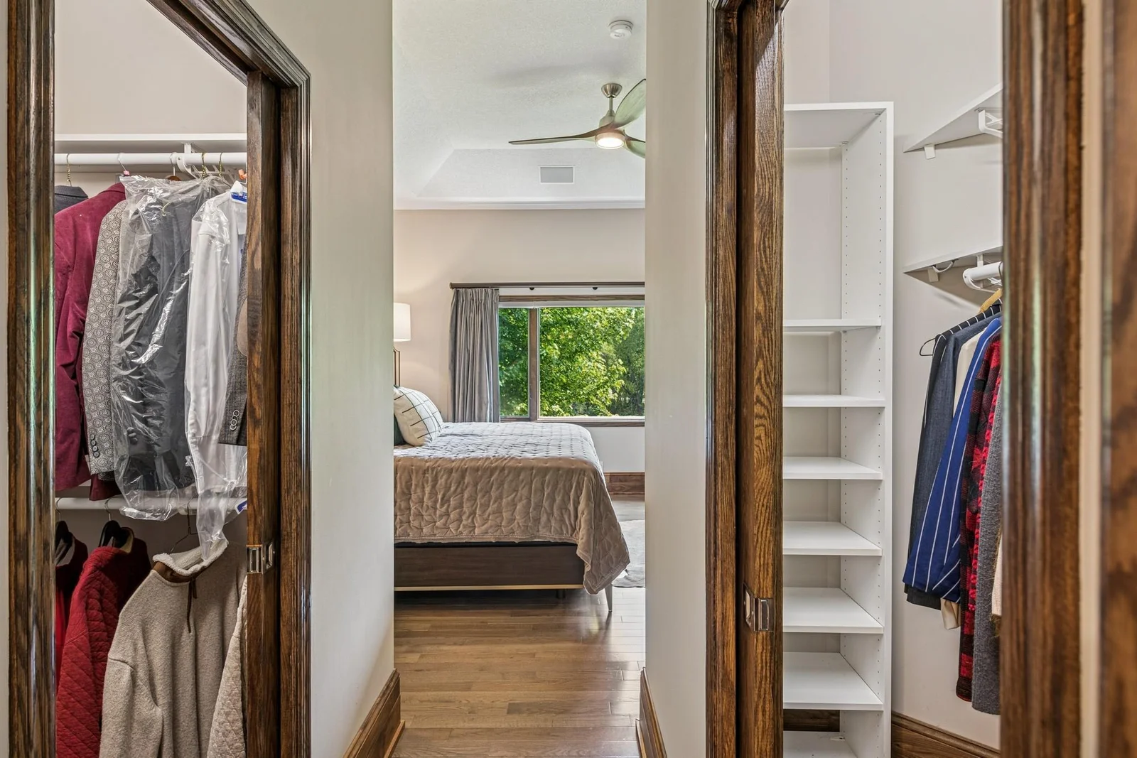 Glorious closet space