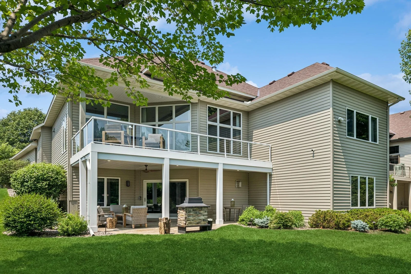 Beautifully maintained landscaping