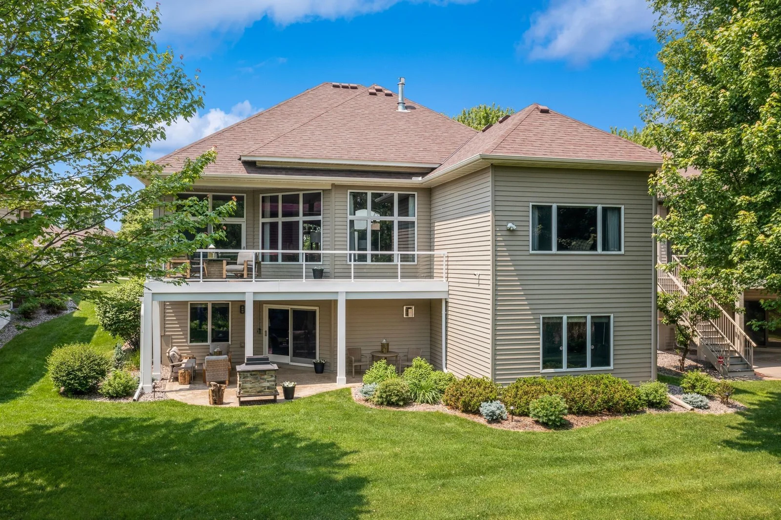 Large windows throughout the home for plenty of natural light