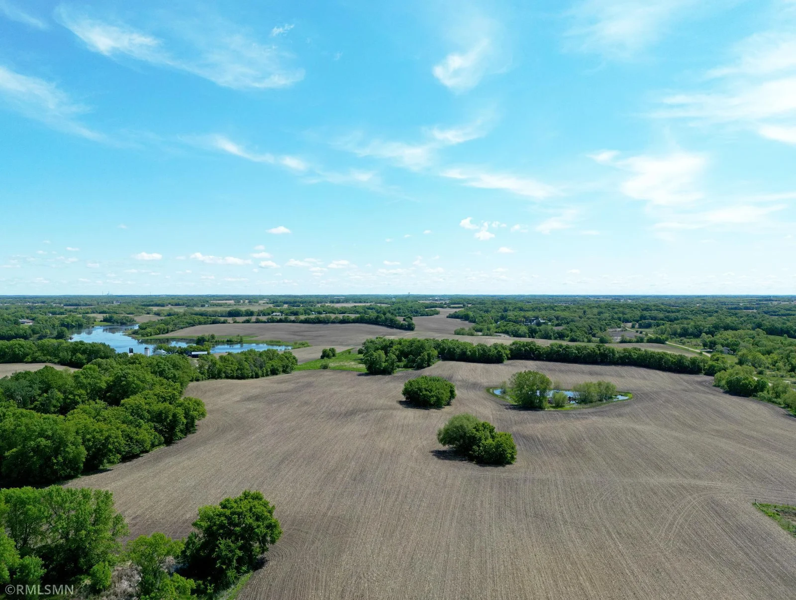 50 +/- acres of tillable rolling farmland.