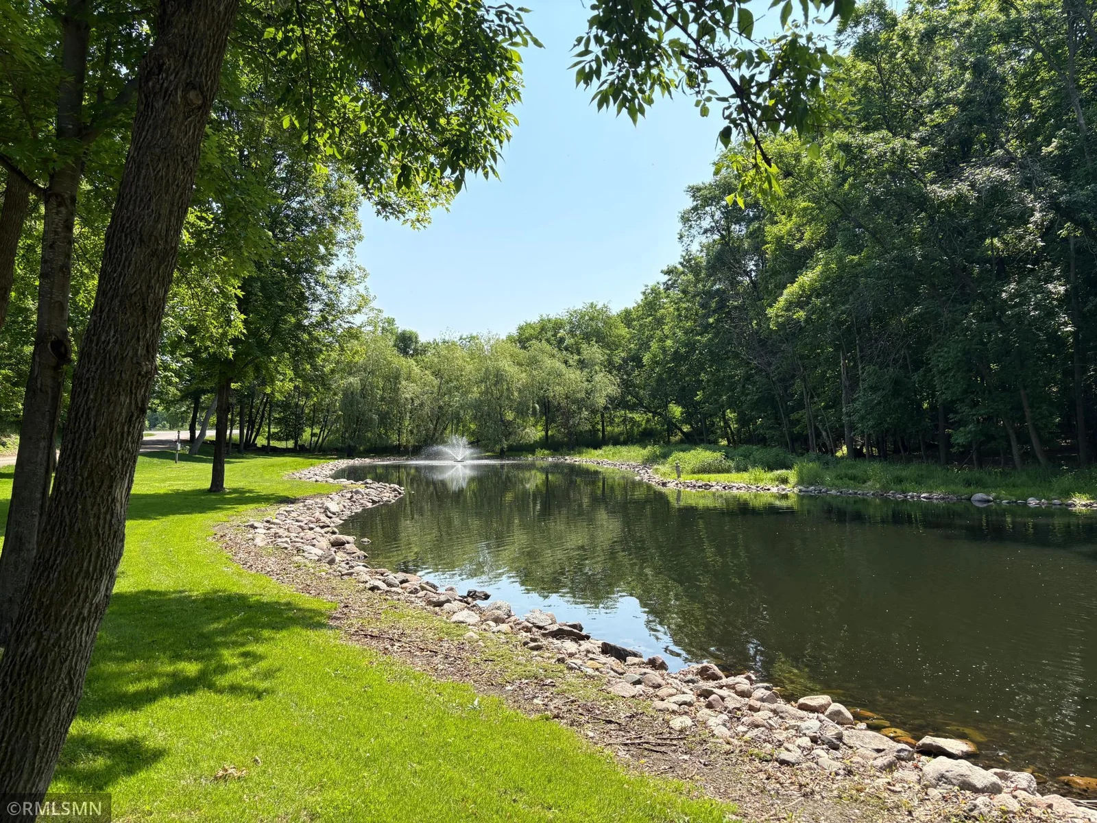 Mature trees, ponds with foundations, walking trails and community buildings. Everyone has something to do within the community.
