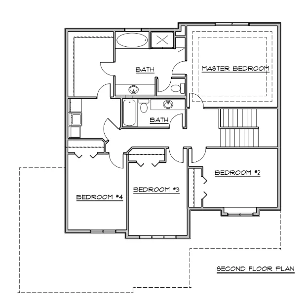 Rushmore 3 upper floor plan