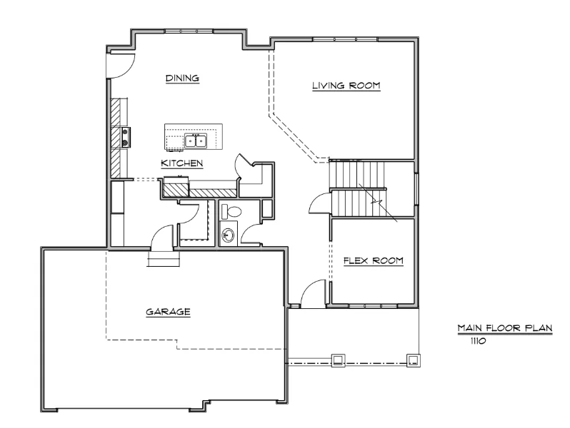 Rushmore 3 main floor plan