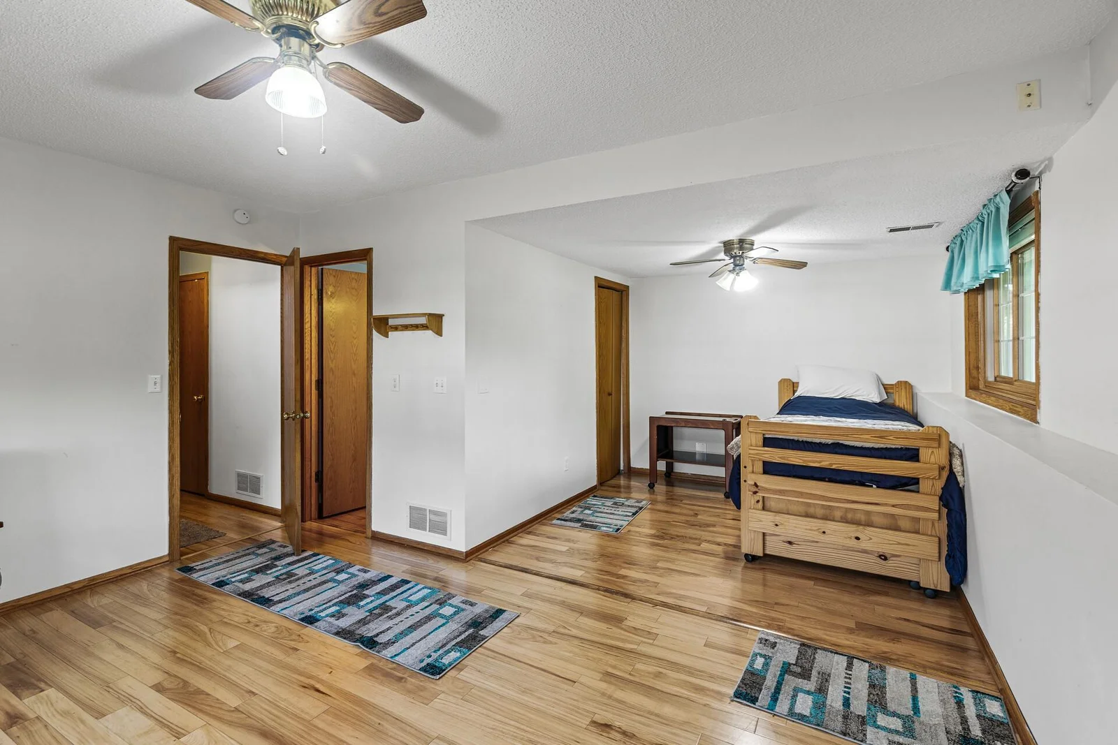 Lower level family room/potential bedroom