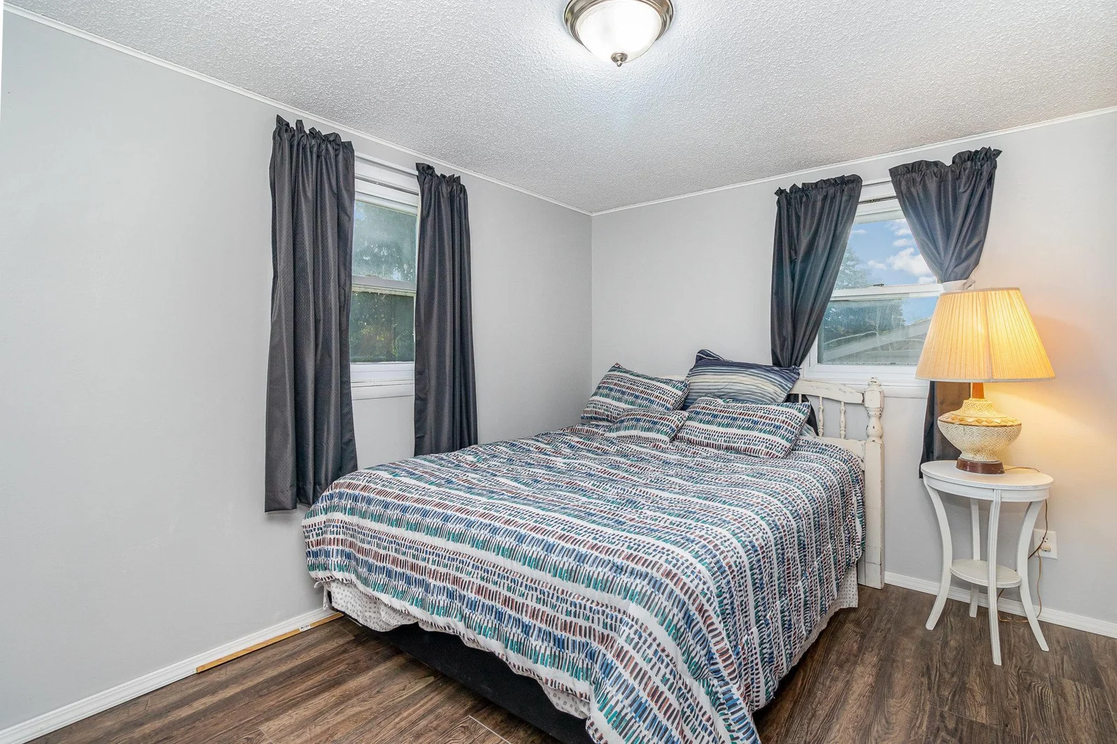 One of 3 bedrooms