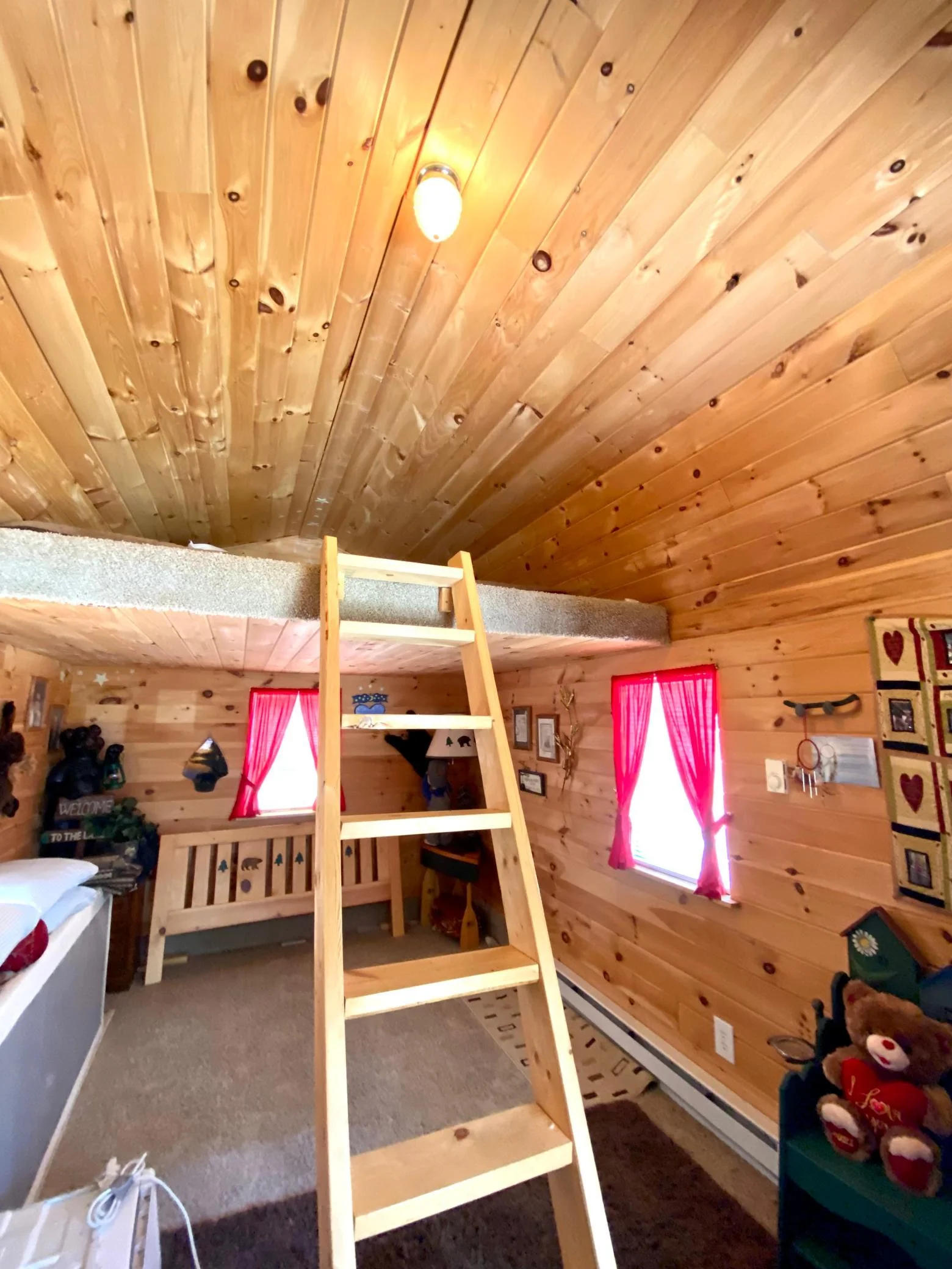 Inside Bunk house