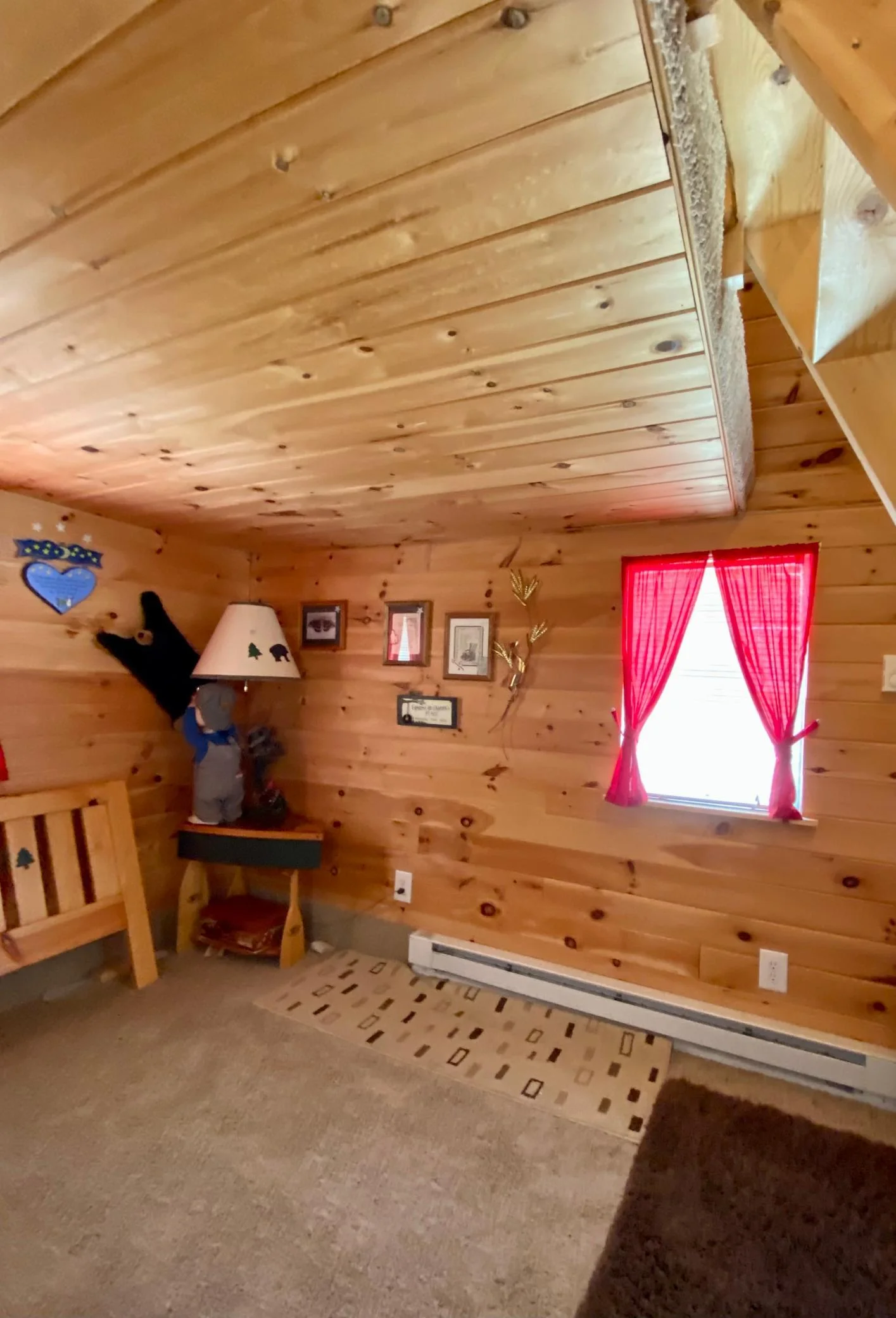 Inside Bunk house