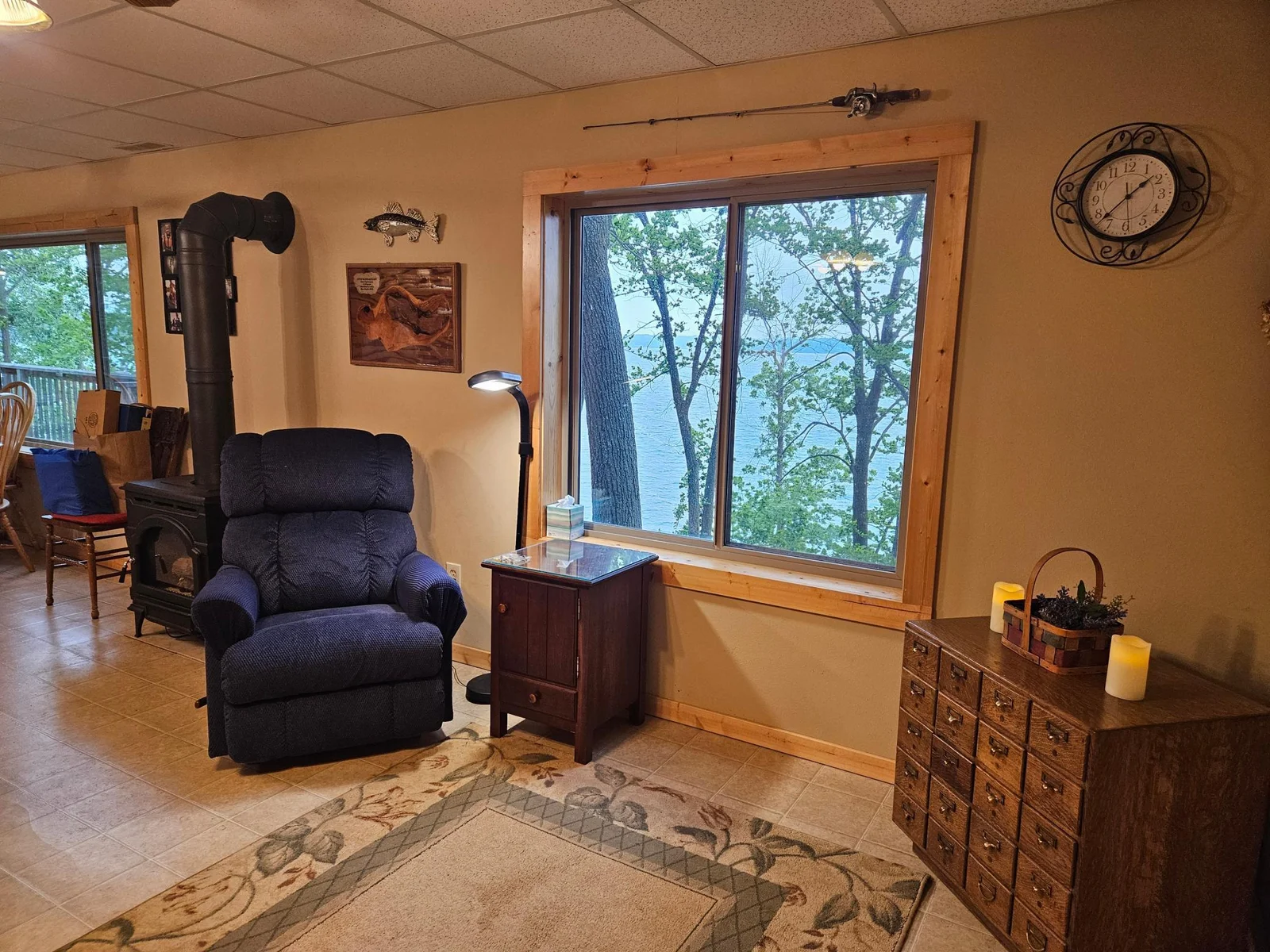 Lake Views From Family Room