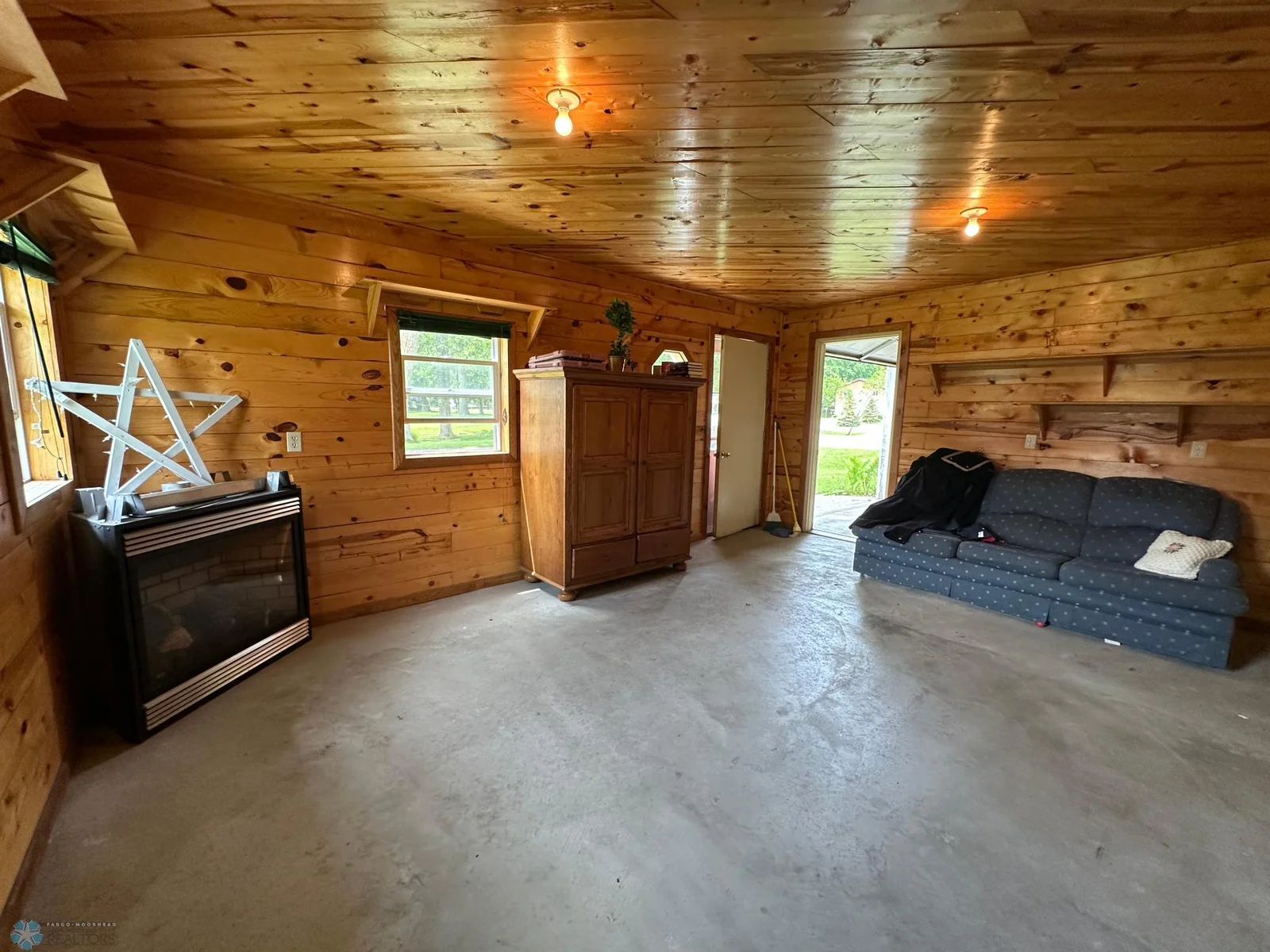 Living Room in Bunk House