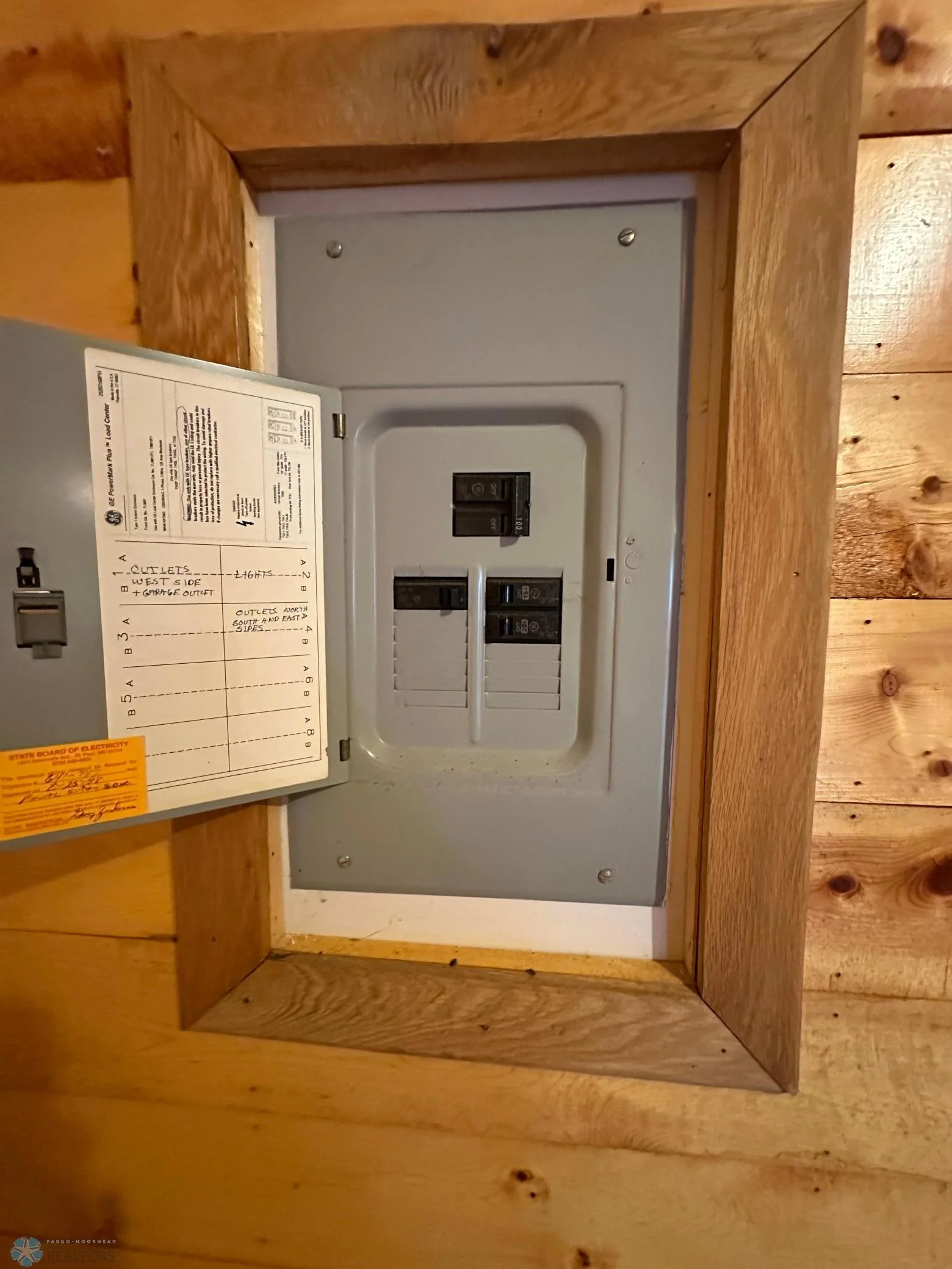 Electric Panel in Bunk House