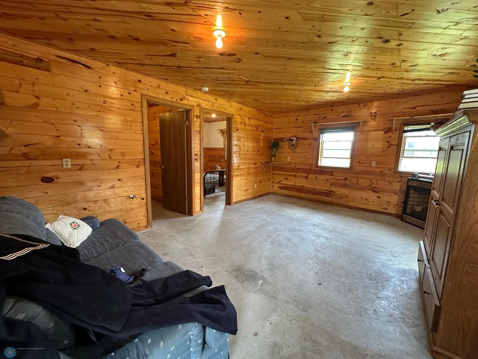 Living Room in Bunk House