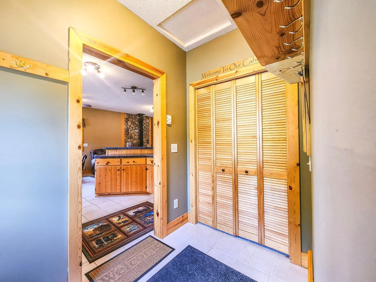 Entry closet