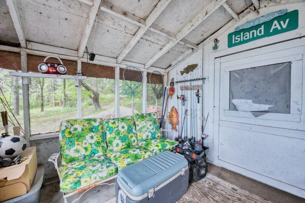 Screened in Porch on the Shack