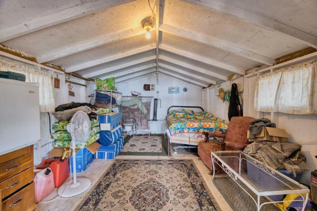 Sleeping quarters in the Shack