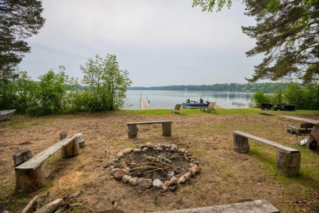 Bonfire Pit near lake