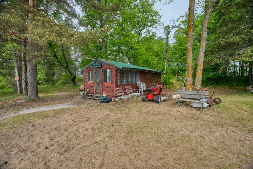 Shack by the lake