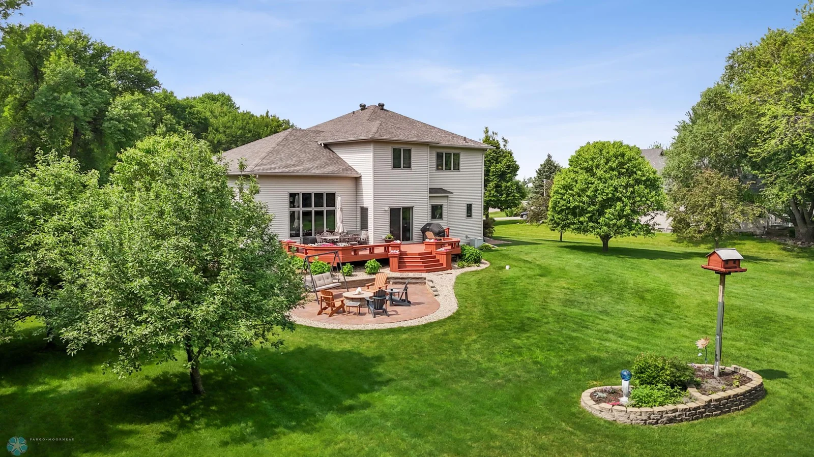 Outdoor entertainment area