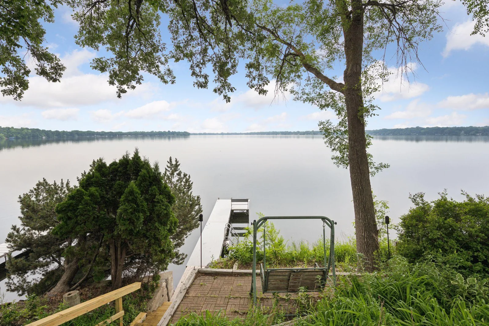 From the Lakeside Deck to the Lake