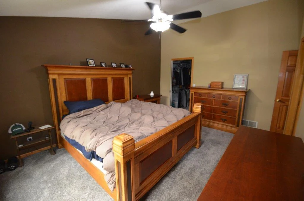 Primary BR with large walk in closet
