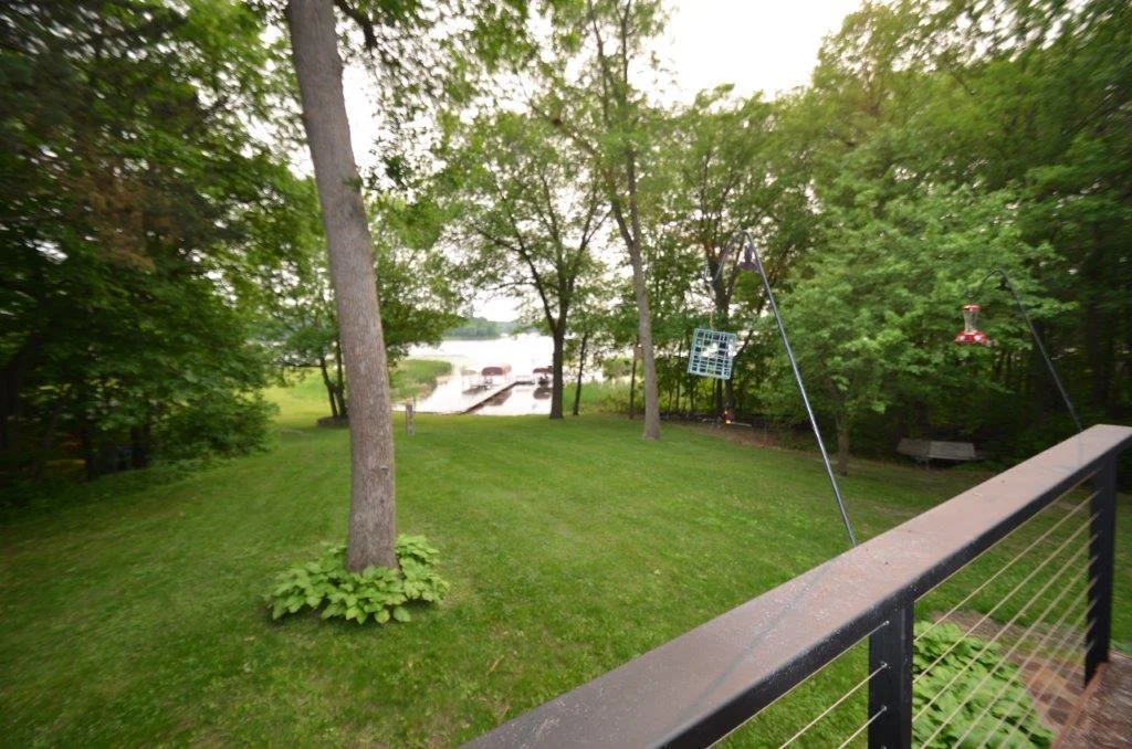 park like yard with excellent privacy