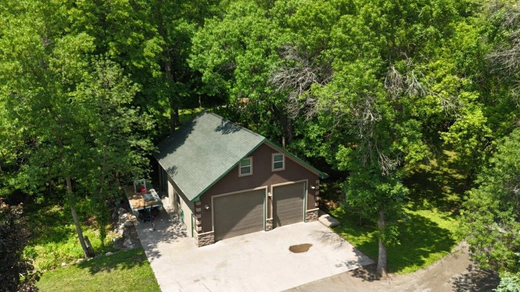 34x44 pole barn with huge bonus room in upper level