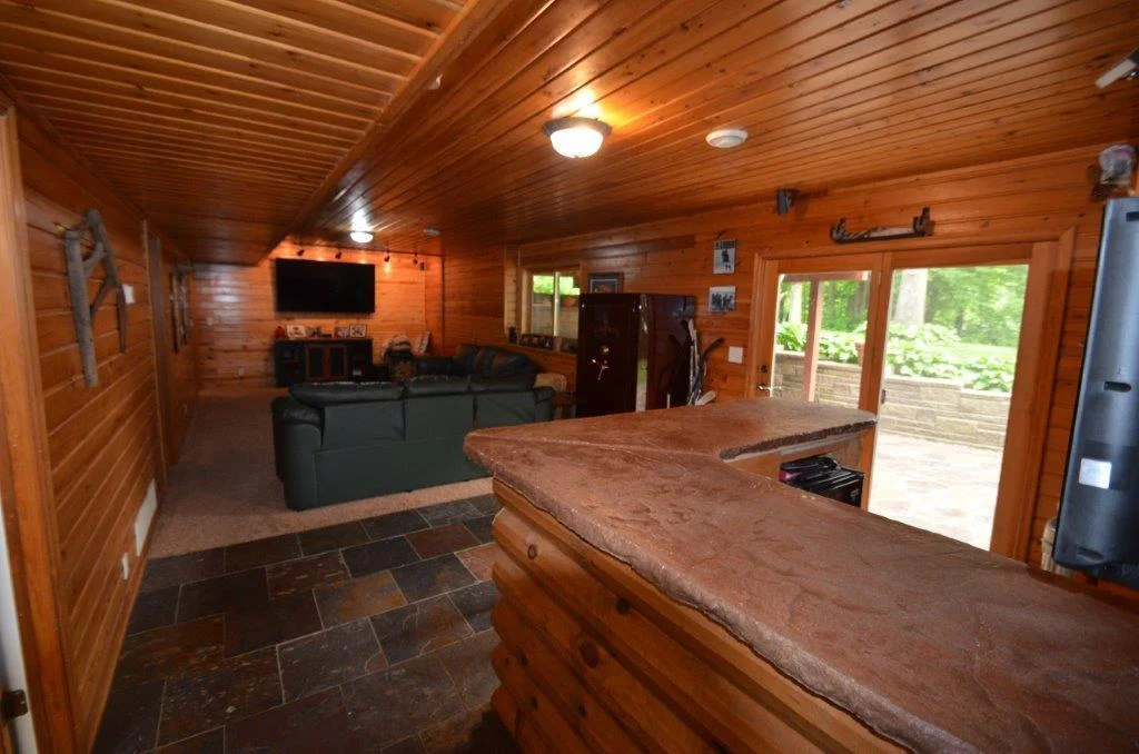 View from the bar to Rec Room