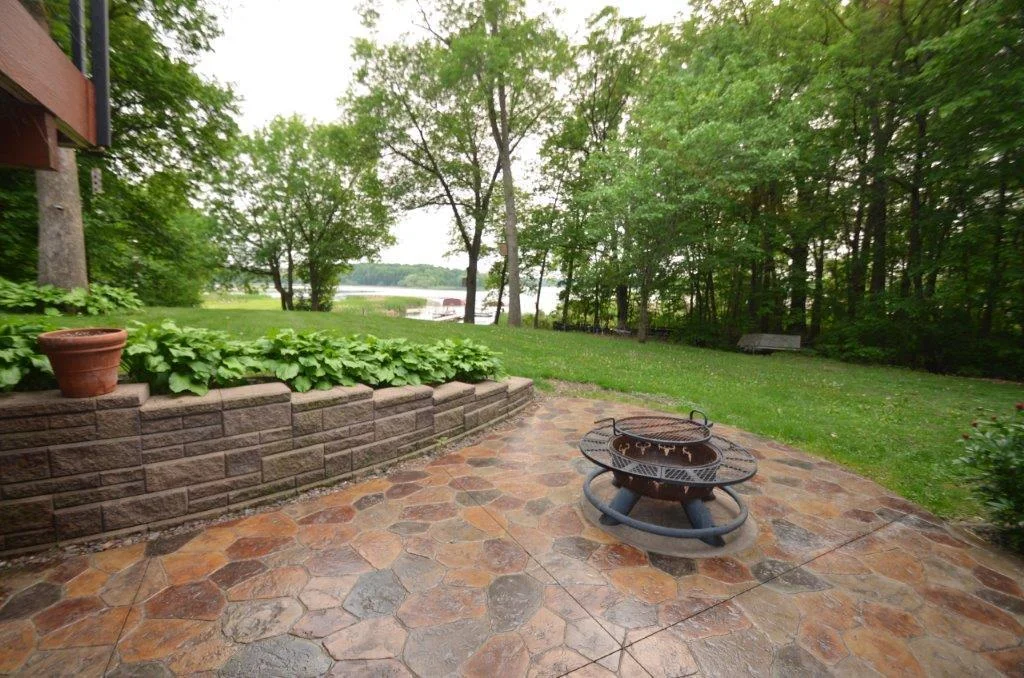 Cozy up to the firepit