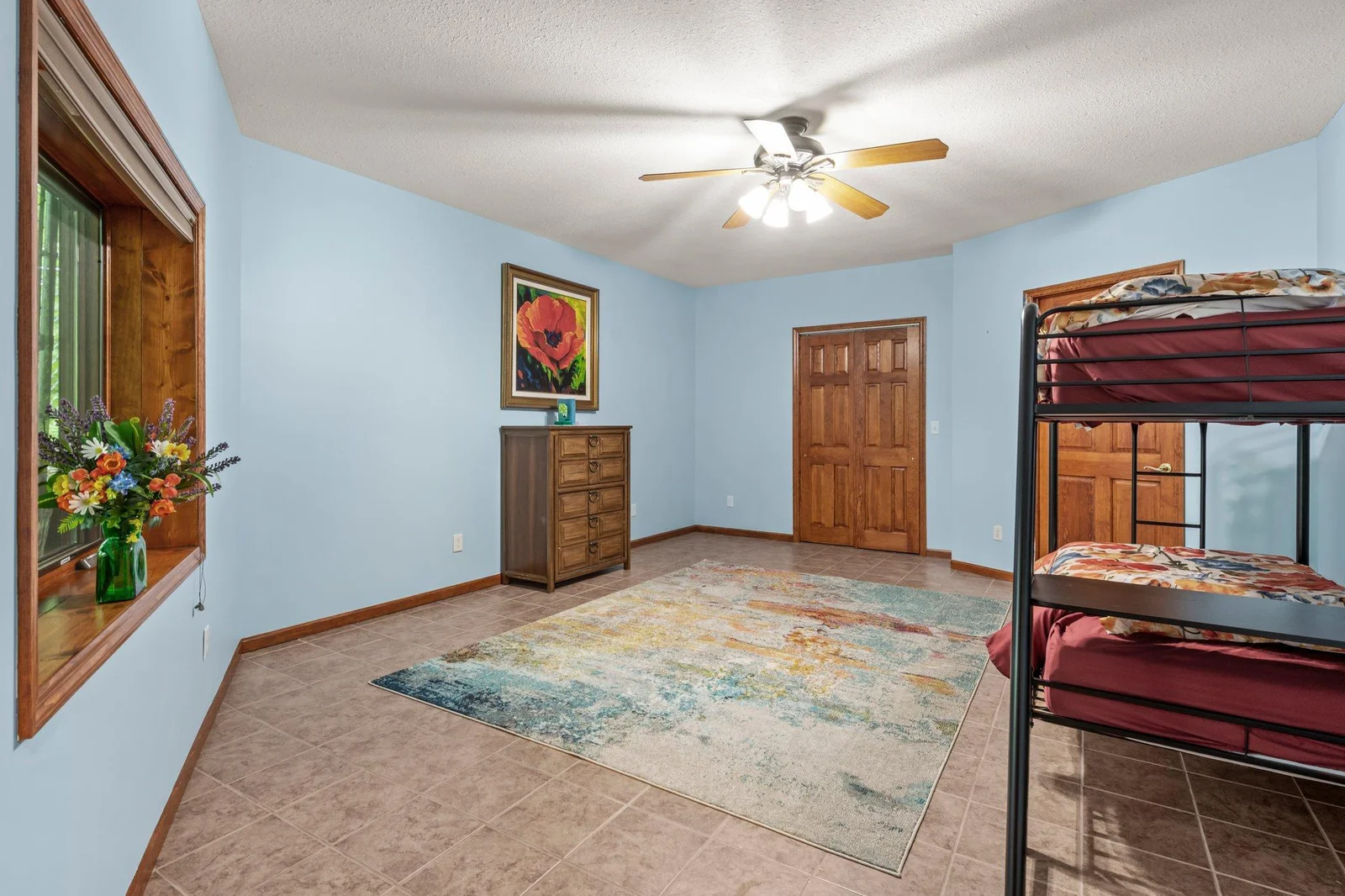 Lower level bedroom