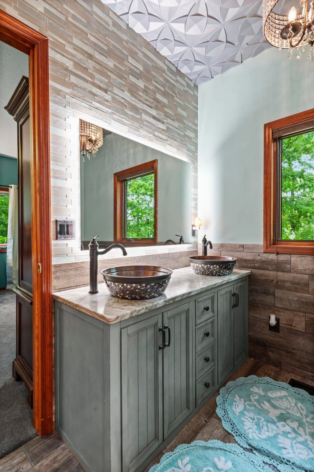 Primary bathroom suite