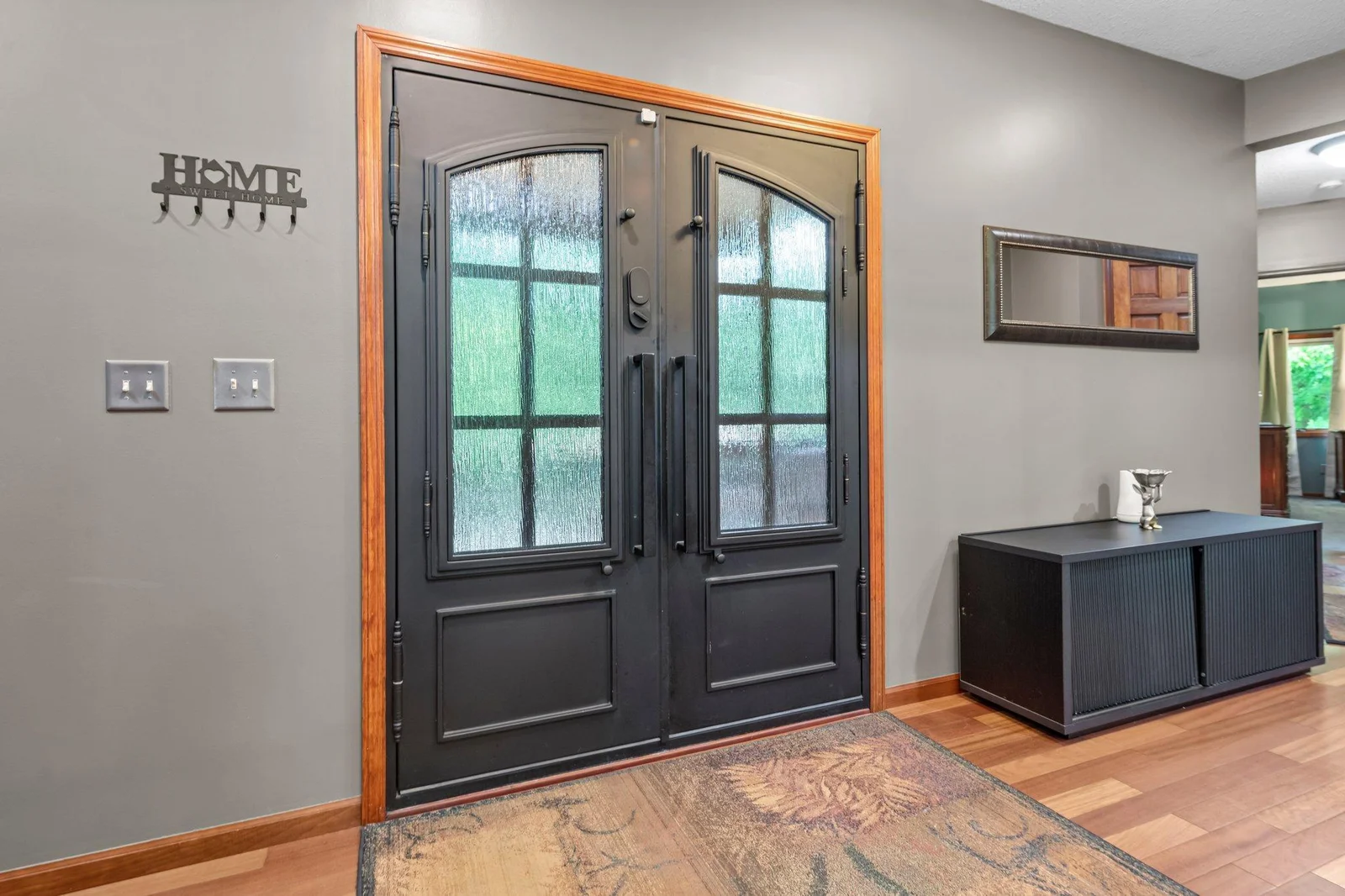 New grand entry door