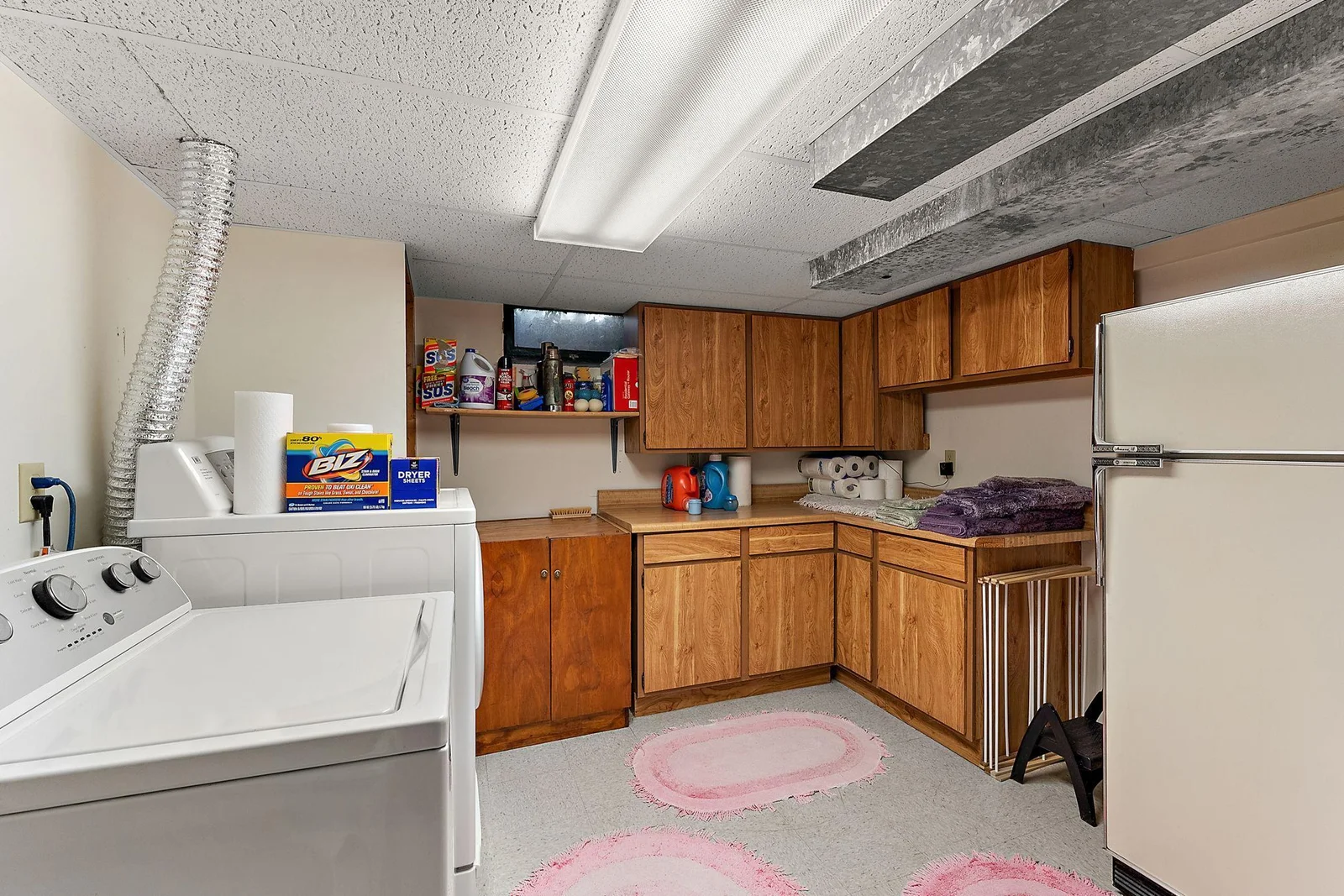 Basement Laundry Room