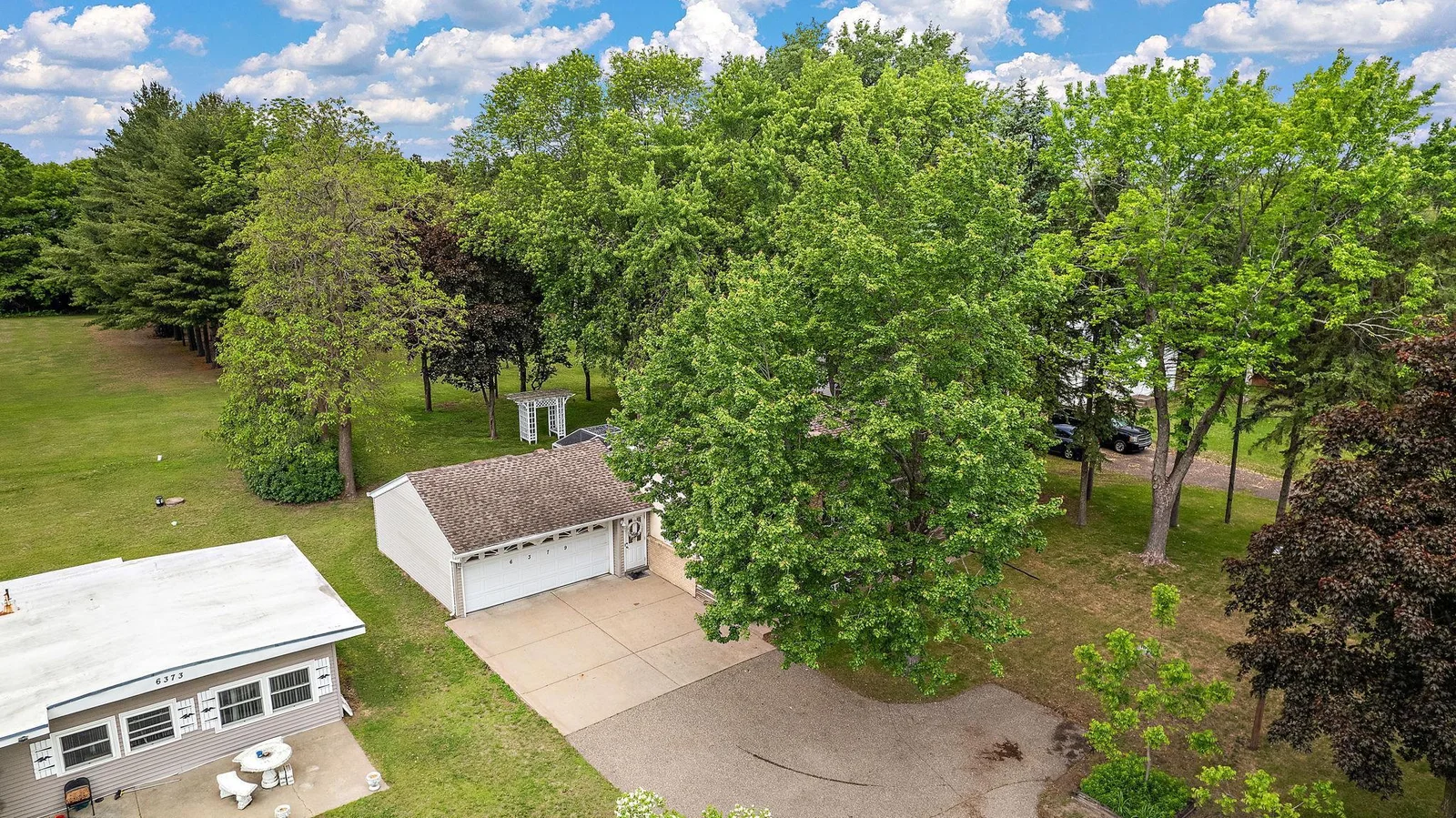 Home Close up Aerial