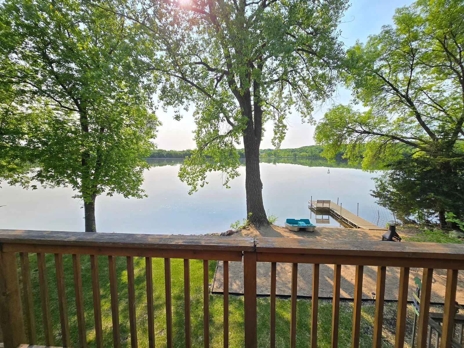 Look at the views from your deck! Peace and relaxation...