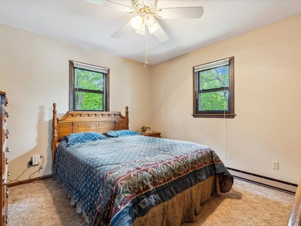 First of two bedrooms on the main level