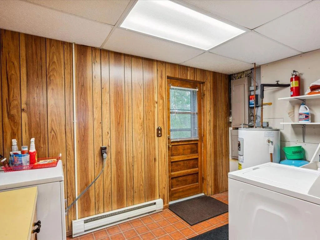 laundry mud room area.