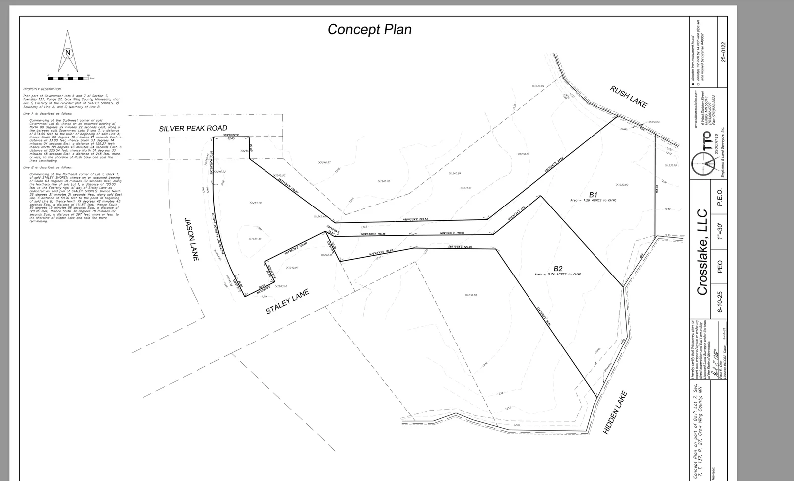 Concept Plan for subdiving this lot