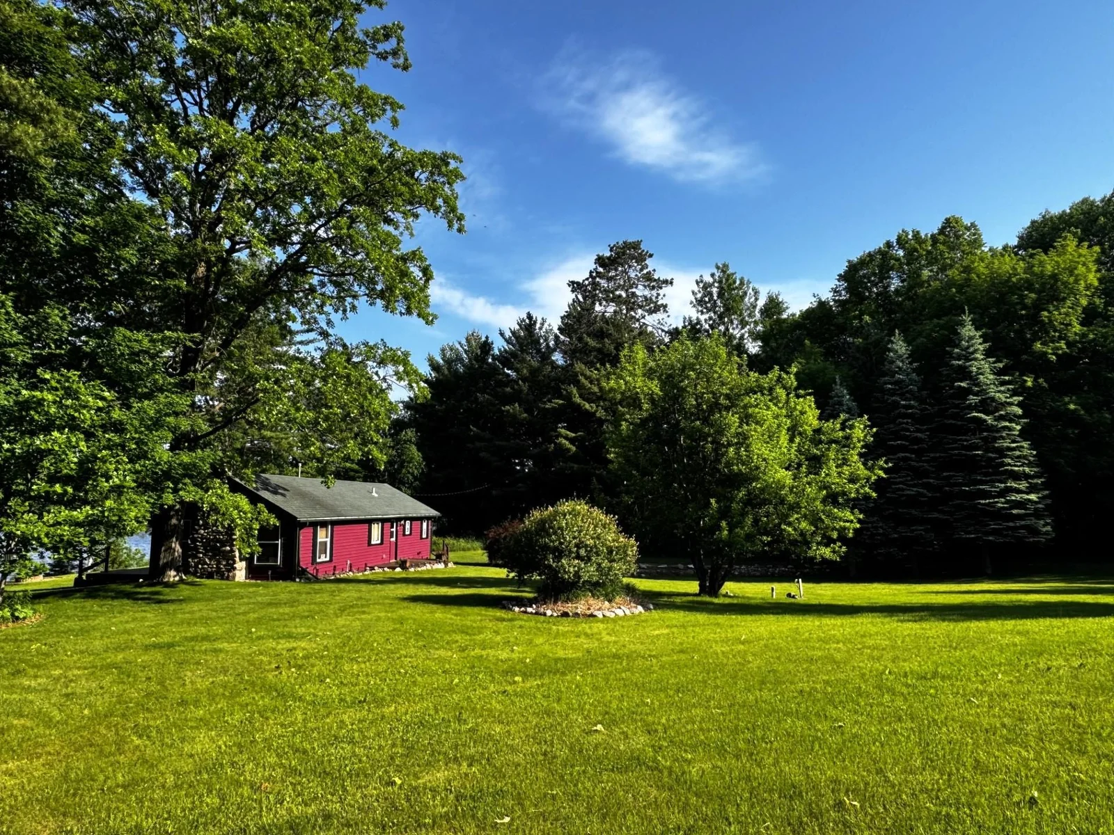 Large yard