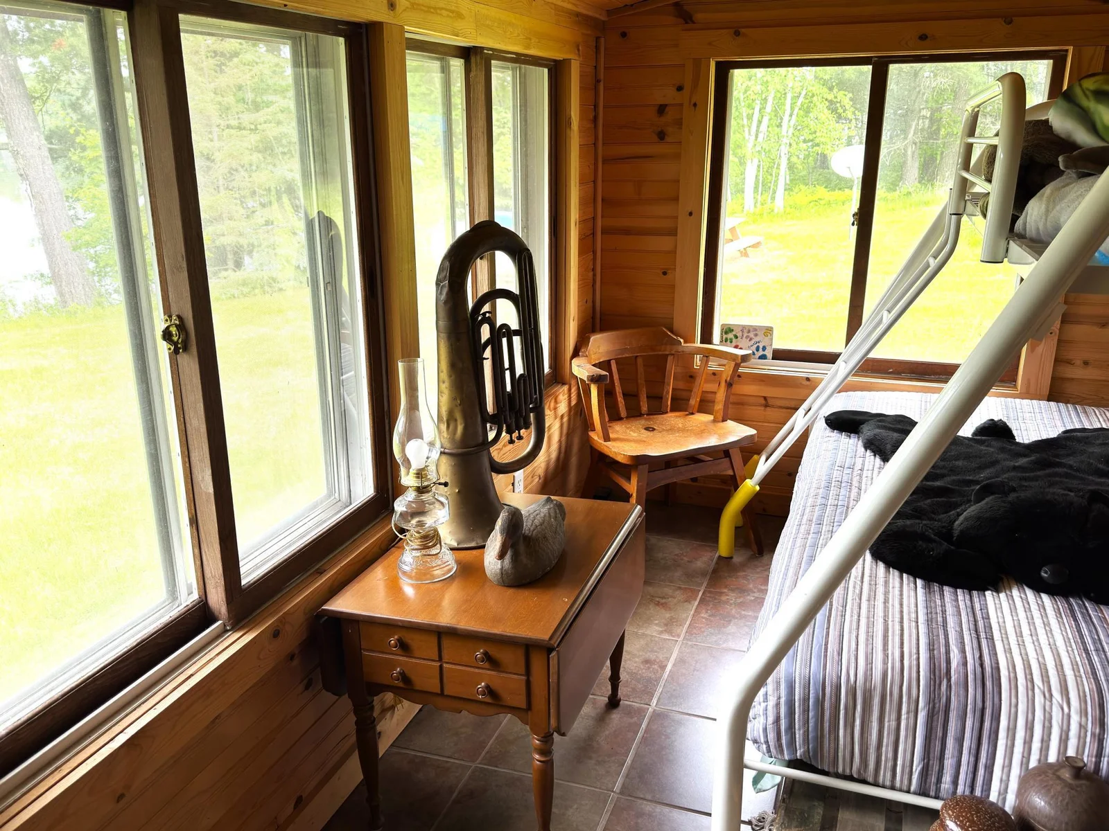 Bedroom two with bunkbeds
