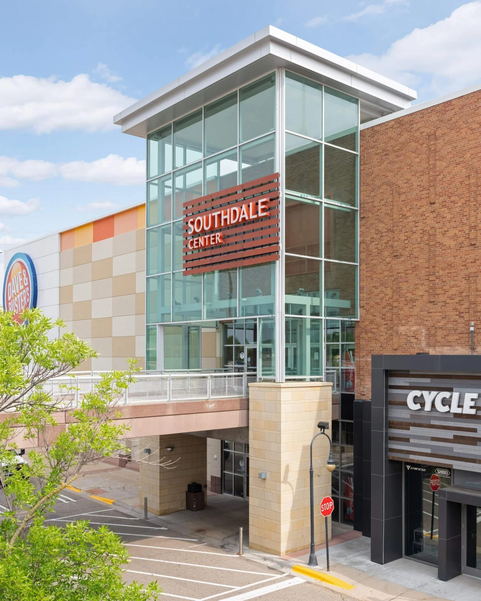 Just a quick drive to one of the nation's first indoor shopping malls