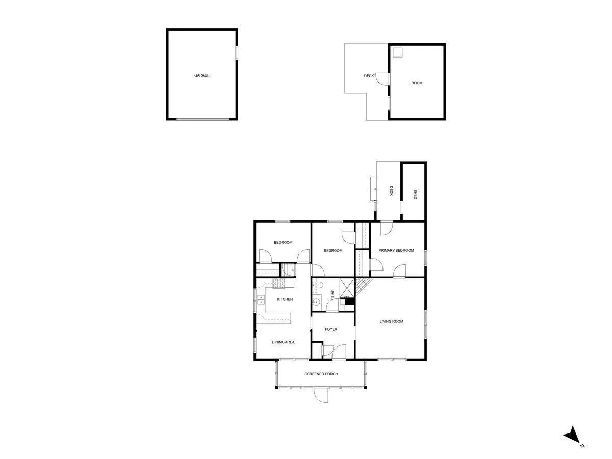 2D Floor Plan - Main Floor