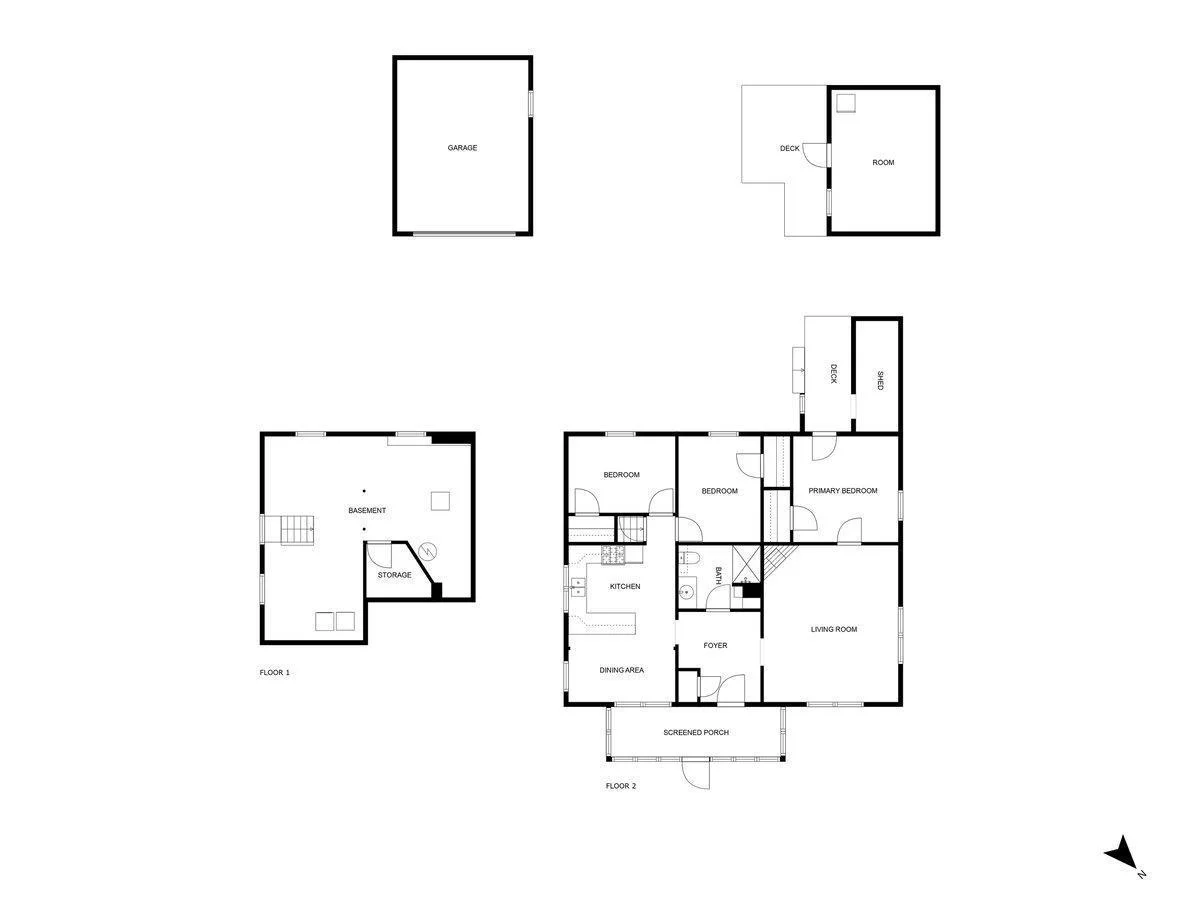 Floor Plan - All Levels
