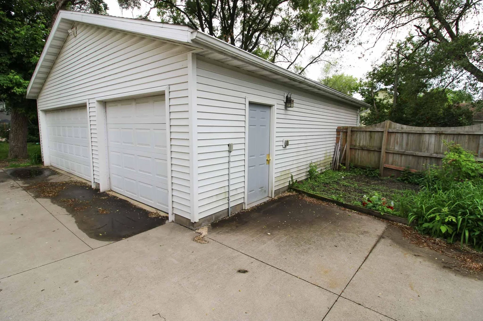 Side of Garage