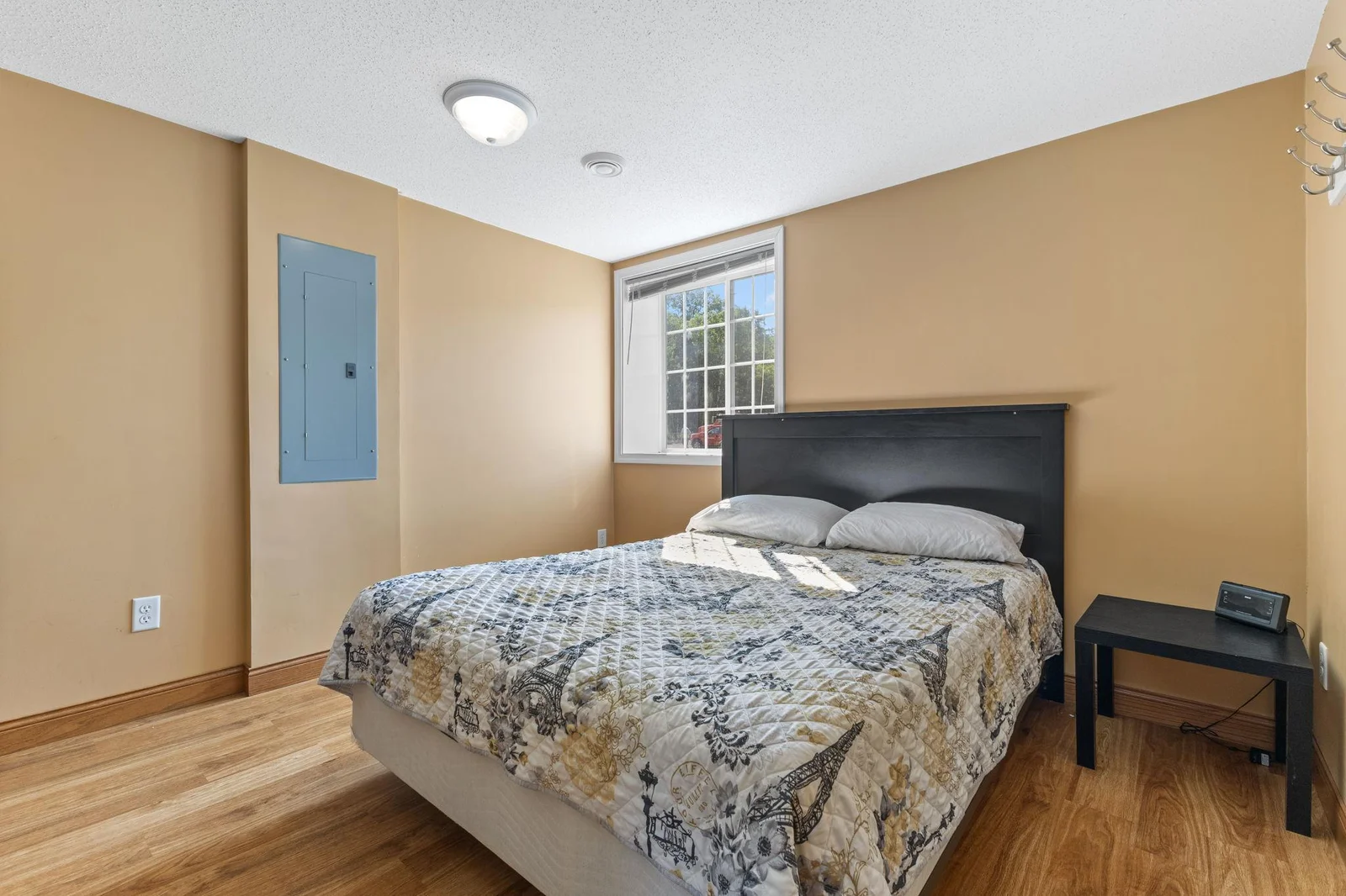One of the lower level bedrooms.  There are a total of 7 bedrooms in this home.