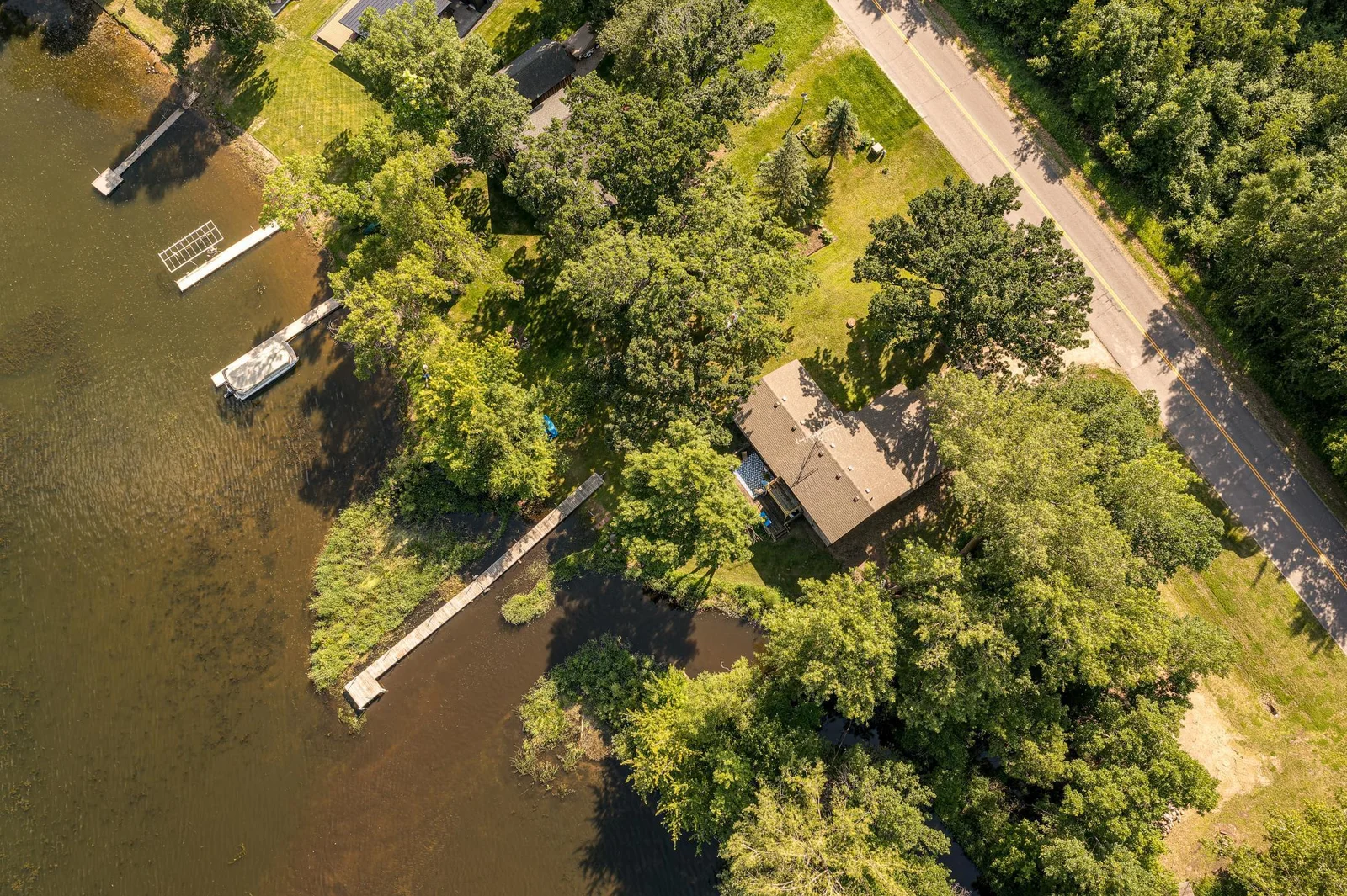 Property features a flat, level lot.